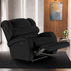 Poltrona Do Papai Reclinável Napoli Power Touch Massagem Pu P