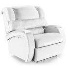 Poltrona Do Papai Reclinável Napoli Power Touch Pu Branco Fh1