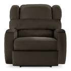 Poltrona Do Papai Reclinável Napoli Power Touch Pu Marrom Fh1