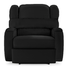 Poltrona Do Papai Reclinável Napoli Power Touch Pu Preto F Fh