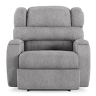 Poltrona Do Papai Reclinável Napoli Power Touch Usb Linho Cin