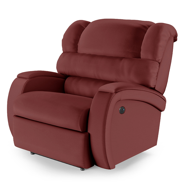Poltrona Do Papai Reclinável Napoli Power Touch Usb Pu Vermel