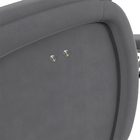 Poltrona Do Papai Reclinável Napoli Power Touch Veludo Cinza