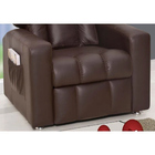 Poltrona Do Papai Reclinável Pallas Mx5 Corano Marrom E-289 -