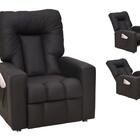 Poltrona Do Papai Reclinável Pallas Mx5 - Preto Corino