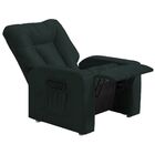 Poltrona Do Papai Reclinável Pallas Mx5 Veludo Verde Escuro B