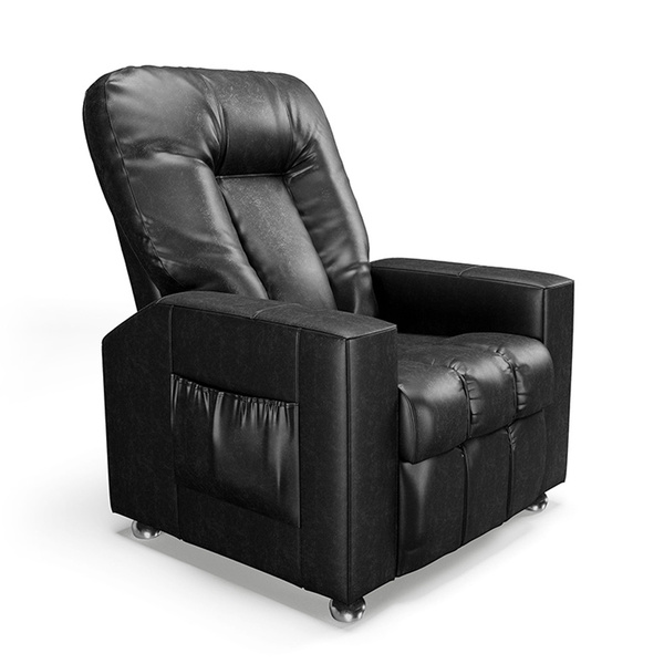 Poltrona Do Papai Reclinável Para Cinema Sora Pu Brilho Fh1 -