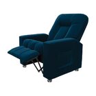 Poltrona Do Papai Reclinável Para Cinema Sora Veludo Fh1 - D'