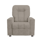 Poltrona Do Papai Reclinável Para Cinema Sora Veludo Fh1 - D'