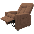 Poltrona Do Papai Reclinável Para Cinema Sora Veludo Terracot