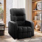 Poltrona Do Papai Reclinavel Para Sala Maldivas Veludo