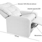 Poltrona Do Papai Reclinável Paris Corano Cinza