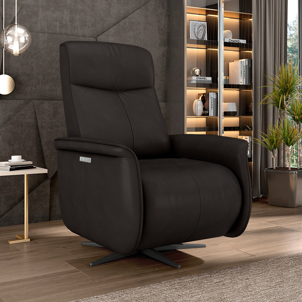 Poltrona Do Papai Reclinável Power Elétrica Anakin Base Estre