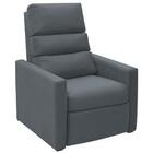Poltrona Do Papai Reclinável Ravena Cinza Star Confort