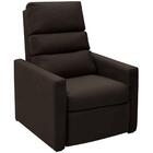 Poltrona Do Papai Reclinável Ravena Marrom Star Confort