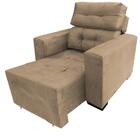 Poltrona Do Papai Reclinável Retrátil Isabelle Capuccino