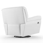 Poltrona Do Papai Reclinável Retrátil Taty D05 Corano Branco