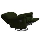 Poltrona Do Papai Reclinável Retrátil Taty Suede D05 Preto