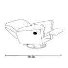 Poltrona Do Papai Reclinável Retrátil Taty Suede D05 Preto