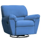 Poltrona Do Papai Reclinável Retrátil Taty Suede Indigo - Mpo