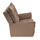 Poltrona Do Papai Reclinável Ruthi Veludo L05 - D'rossi - Kaki