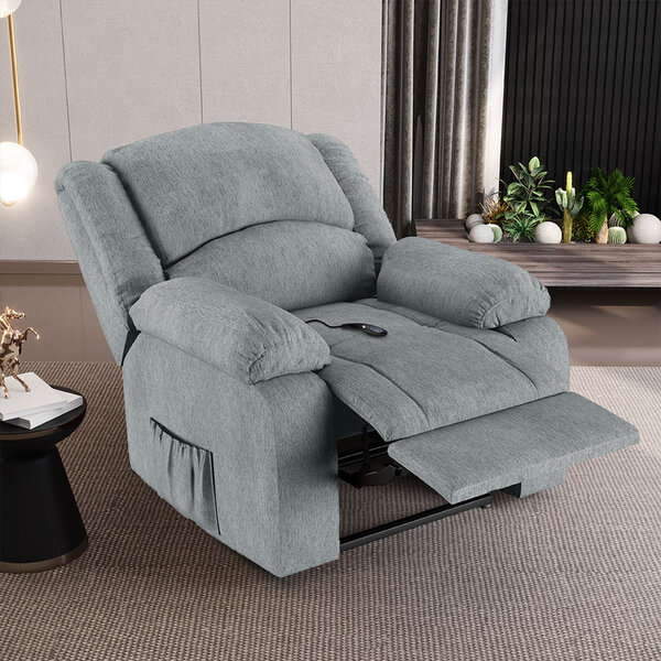 Poltrona Do Papai Reclinável Sala De Cinema Madrid Controle P