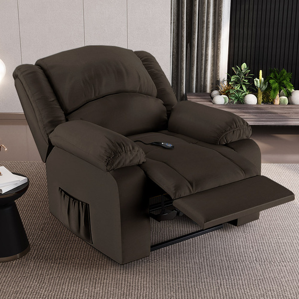 Poltrona Do Papai Reclinável Sala De Cinema Madrid Controle P