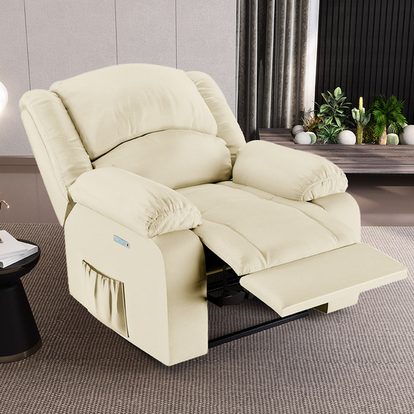 Poltrona Do Papai Reclinável Sala De Cinema Madrid Elétrica T