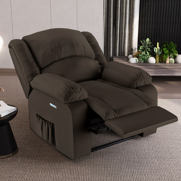 Poltrona Do Papai Reclinável Sala De Cinema Madrid Elétrica T