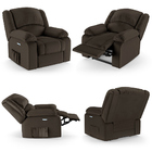 Poltrona Do Papai Reclinável Sala De Cinema Madrid Elétrica T