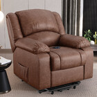 Poltrona Do Papai Reclinável Sala De Cinema Madrid Elevação L