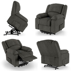 Poltrona Do Papai Reclinável Sala De Cinema Madrid Elevação L