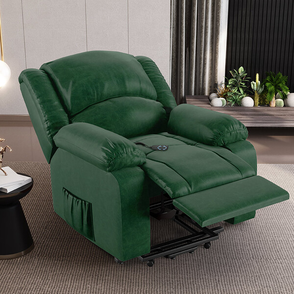 Poltrona Do Papai Reclinável Sala De Cinema Madrid Elevação L