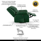 Poltrona Do Papai Reclinável Sala De Cinema Madrid Glider Man