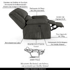 Poltrona Do Papai Reclinável Sala De Cinema Madrid Manual Lin