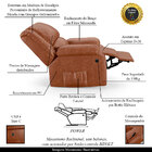 Poltrona Do Papai Reclinável Sala De Cinema Madrid Power Elét