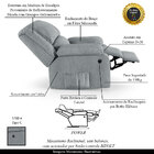 Poltrona Do Papai Reclinável Sala De Cinema Madrid Power Elét