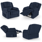 Poltrona Do Papai Reclinável Sala De Cinema Madrid Power Elét