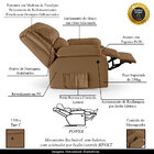 Poltrona Do Papai Reclinável Sala De Cinema Madrid Power Elét