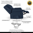 Poltrona Do Papai Reclinável Sala De Cinema Madrid Power Elét