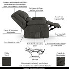 Poltrona Do Papai Reclinável Sala De Cinema Madrid Power Touc