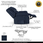 Poltrona Do Papai Reclinável Sala De Cinema Madrid Power Touc