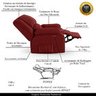 Poltrona Do Papai Reclinável Sala De Cinema Madrid Power Touc