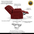 Poltrona Do Papai Reclinável Sala De Cinema Madrid Power Touc