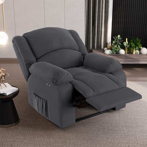 Poltrona Do Papai Reclinável Sala De Cinema Madrid Power Touc