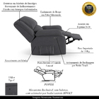 Poltrona Do Papai Reclinável Sala De Cinema Madrid Power Touc