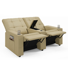 Poltrona Do Papai Reclinável Sala De Cinema Movie 2 Lugares M