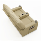 Poltrona Do Papai Reclinável Sala De Cinema Movie 2 Lugares M