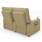 Poltrona Do Papai Reclinável Sala De Cinema Movie 2 Lugares M