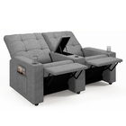 Poltrona Do Papai Reclinável Sala De Cinema Movie 2 Lugares M